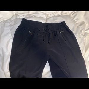Black joggers